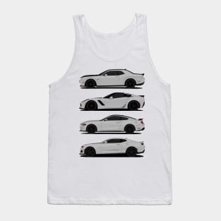 AMERICAN MUSCLE GREY Tank Top